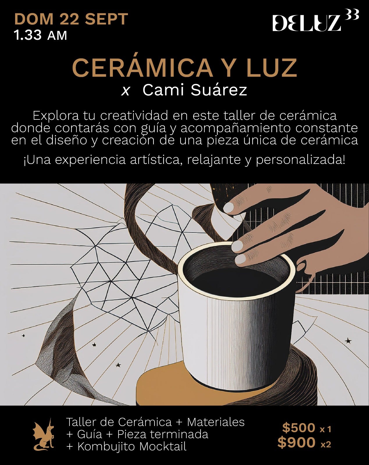 CERÁMICA Y LUZ X CAMI SUÁREZ