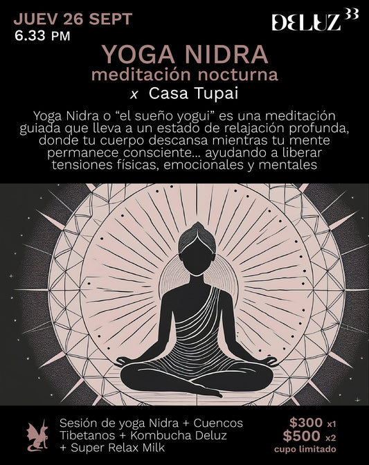 YOGA NIDRA "MEDITACIÓN NOCTURNA"